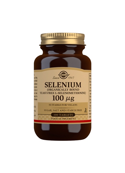 Solgar - Selenium 100ug (Yeast Free) (100 Tabs)